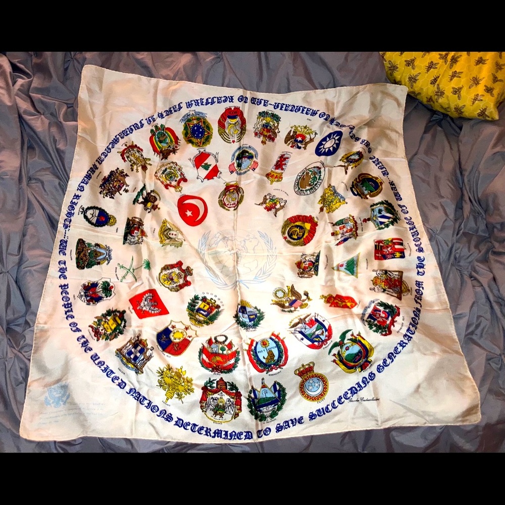 Brooke Cadwallader vintage scarf